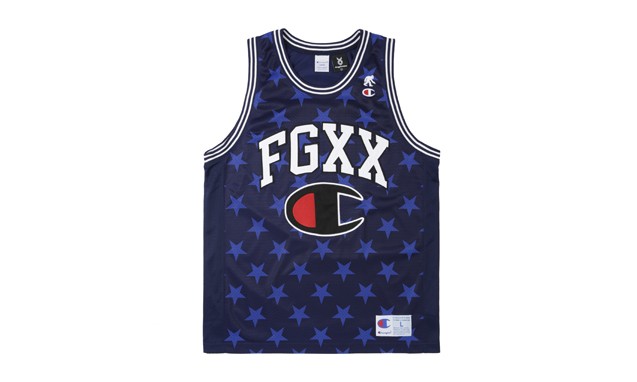fingercroxx x Champion 联名合作篮球球衣